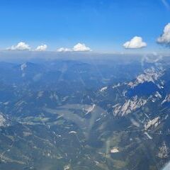 Flugwegposition um 14:40:37: Aufgenommen in der Nähe von Weng im Gesäuse, 8913, Österreich in 2544 Meter